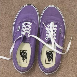 Light Purple Vans (Women’s 8.5)